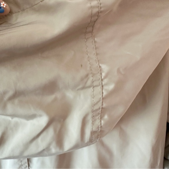 French Connection Khaki Rain Jacket Small - Picture 8 of 11